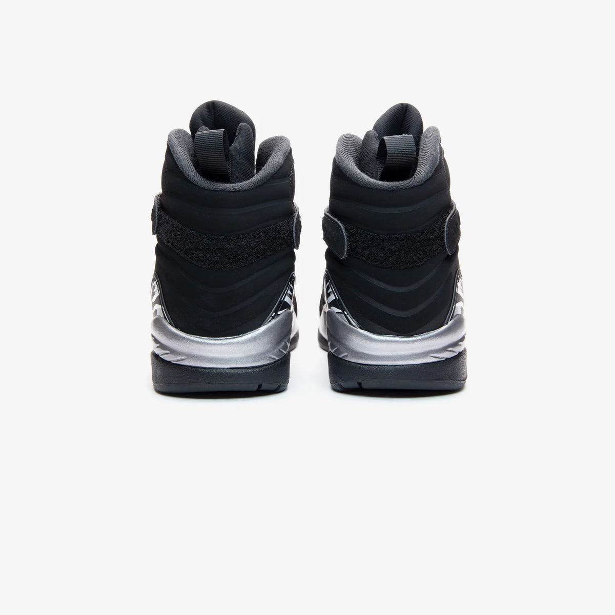 Air Jordan 8 Retro Chrome – Black & Metallic Silver