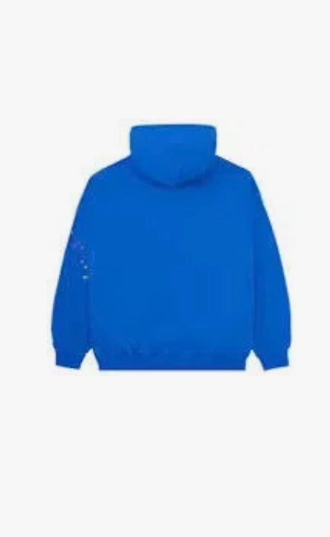 Sp5der Tc Blue Hoodie
