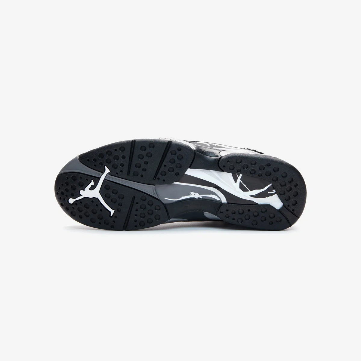 Air Jordan 8 Retro Chrome – Black & Metallic Silver