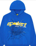 Sp5der Tc Blue Hoodie