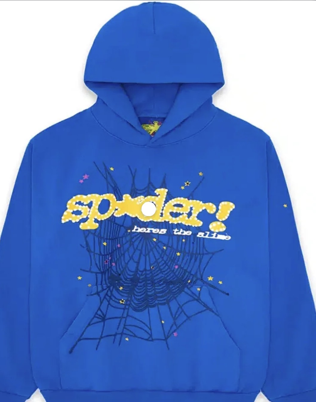 Sp5der Tc Blue Hoodie